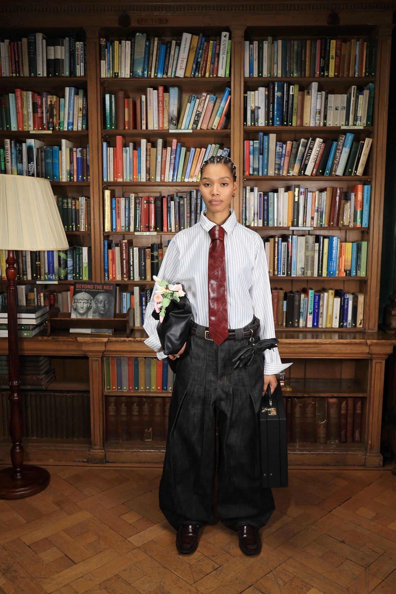 Okayama 15oz Raw Black Pleated Japanese Selvedge Balloon Denim Pants