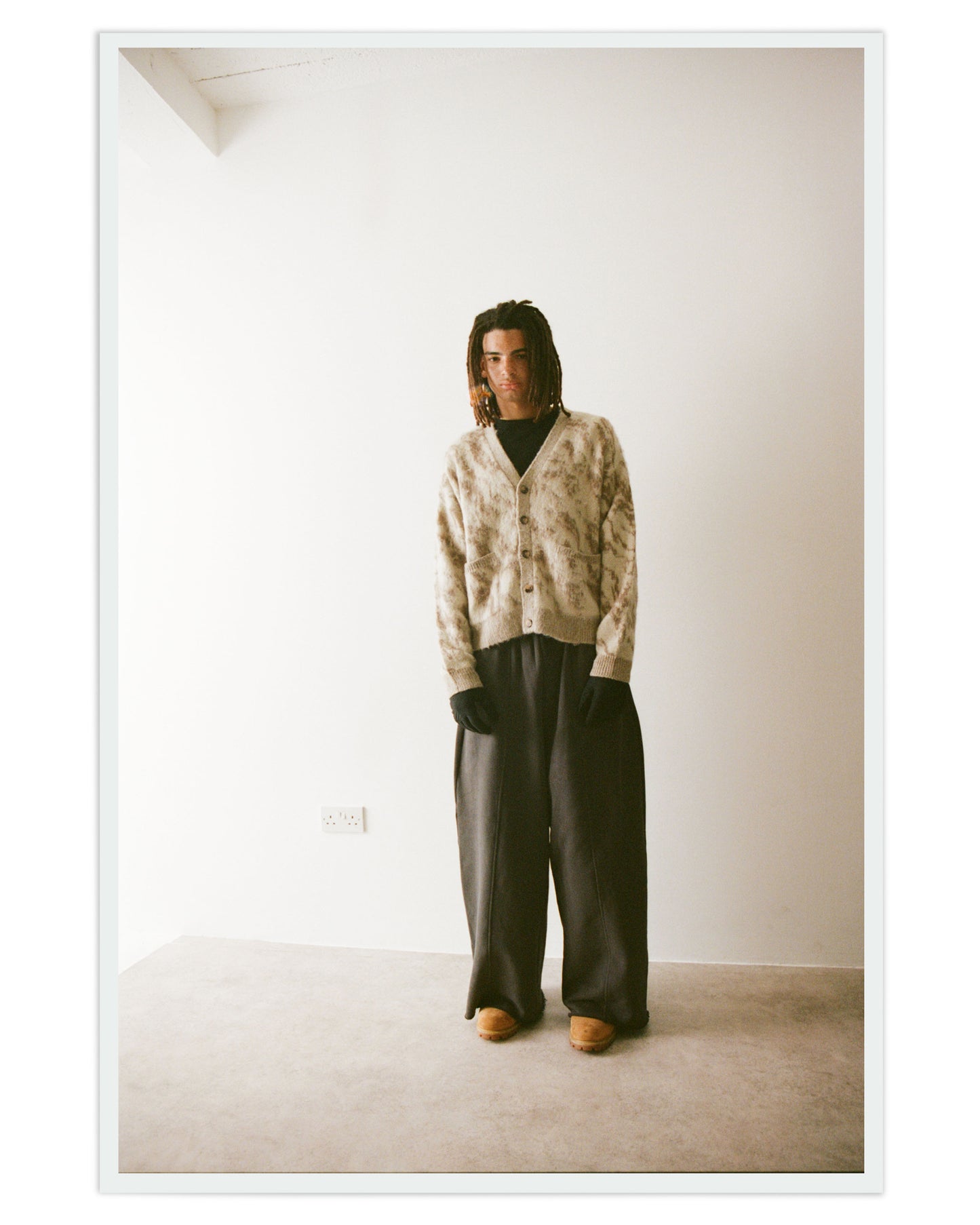 Tora Tan Mohair Cardigan