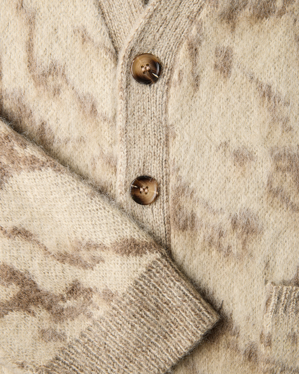 Tora Tan Mohair Cardigan