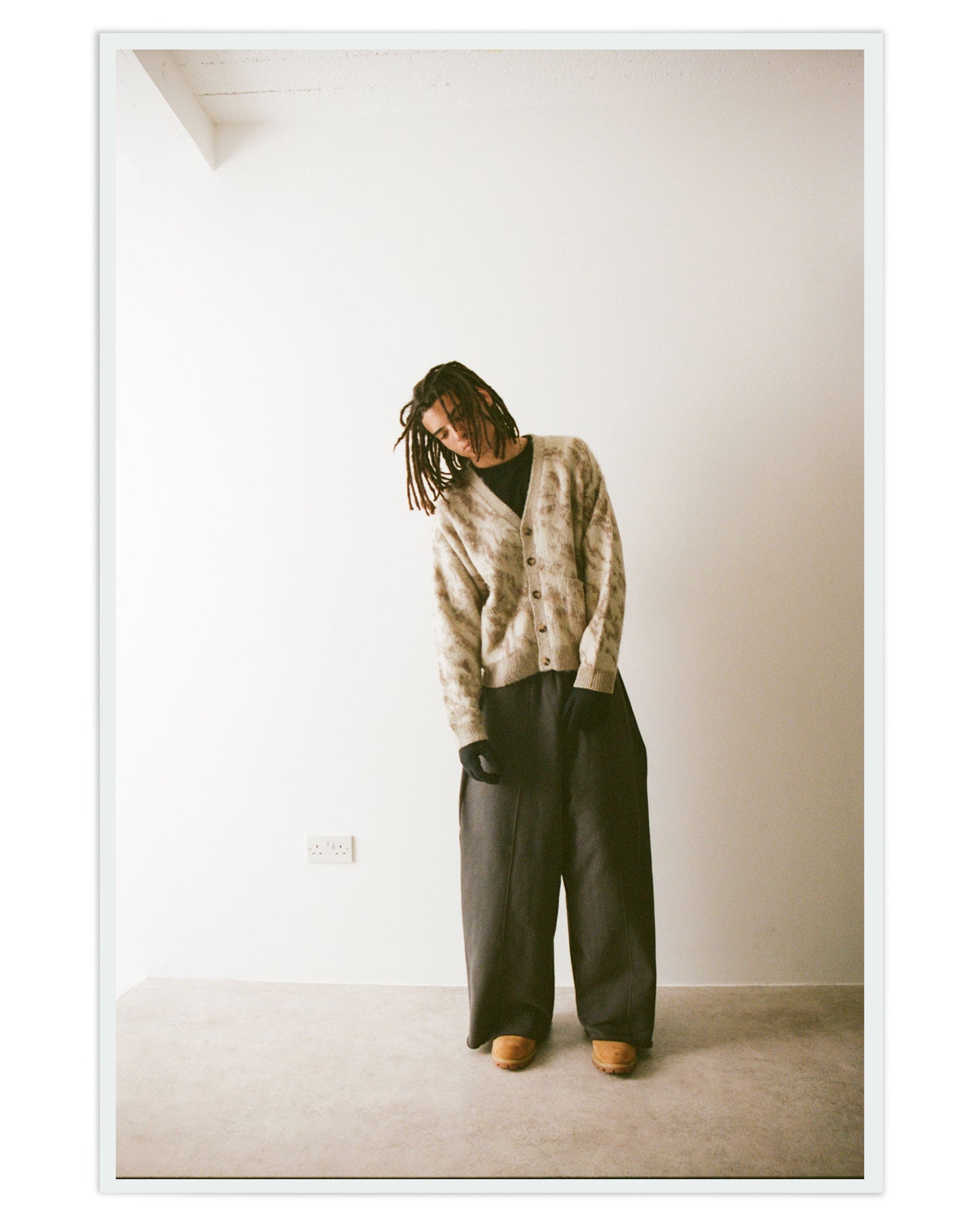 Tora Tan Mohair Cardigan
