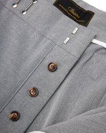 Gyokudō Grey Adjustable Suit Pants