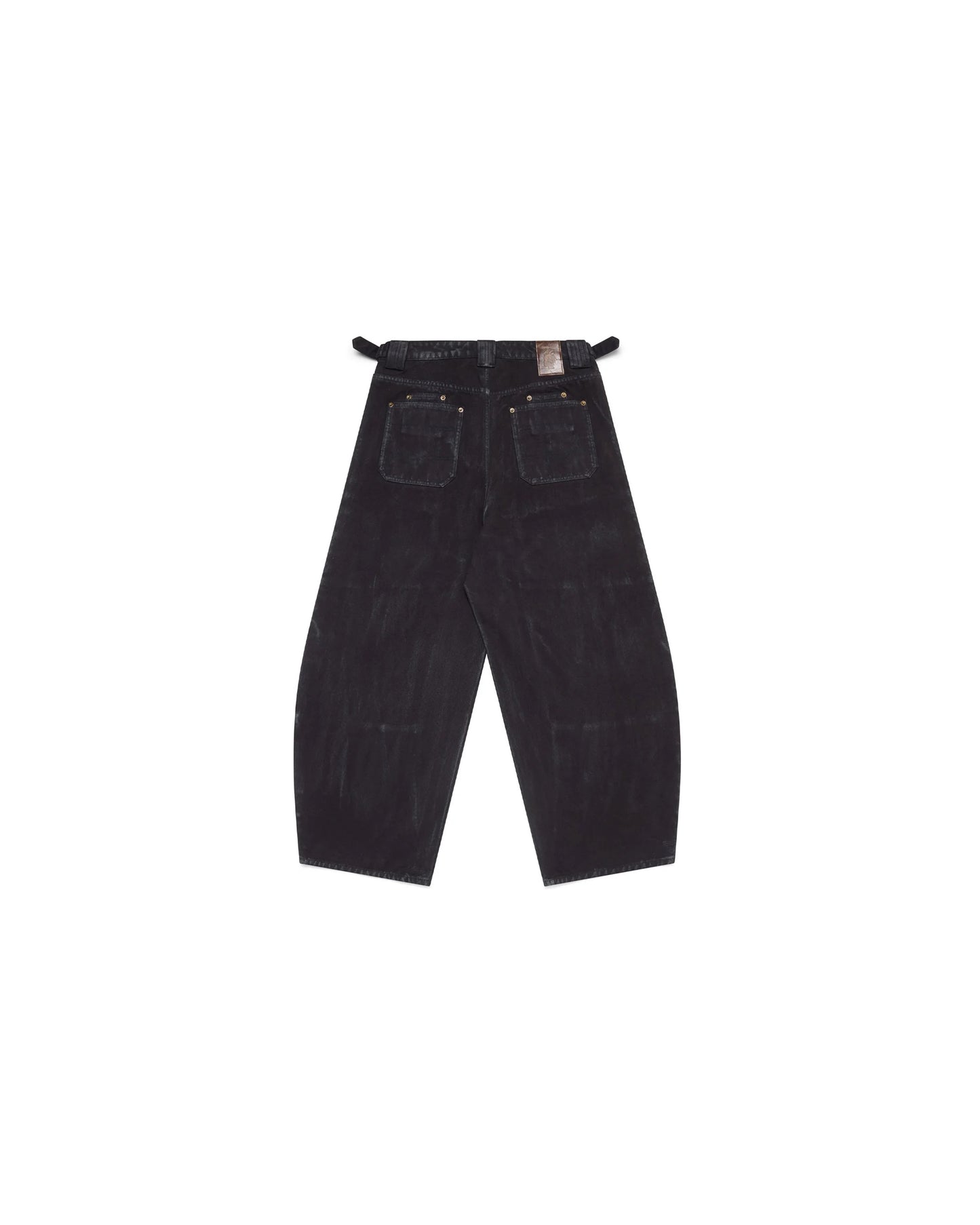 Shokunin 15oz Canvas Double Knee Pants Black