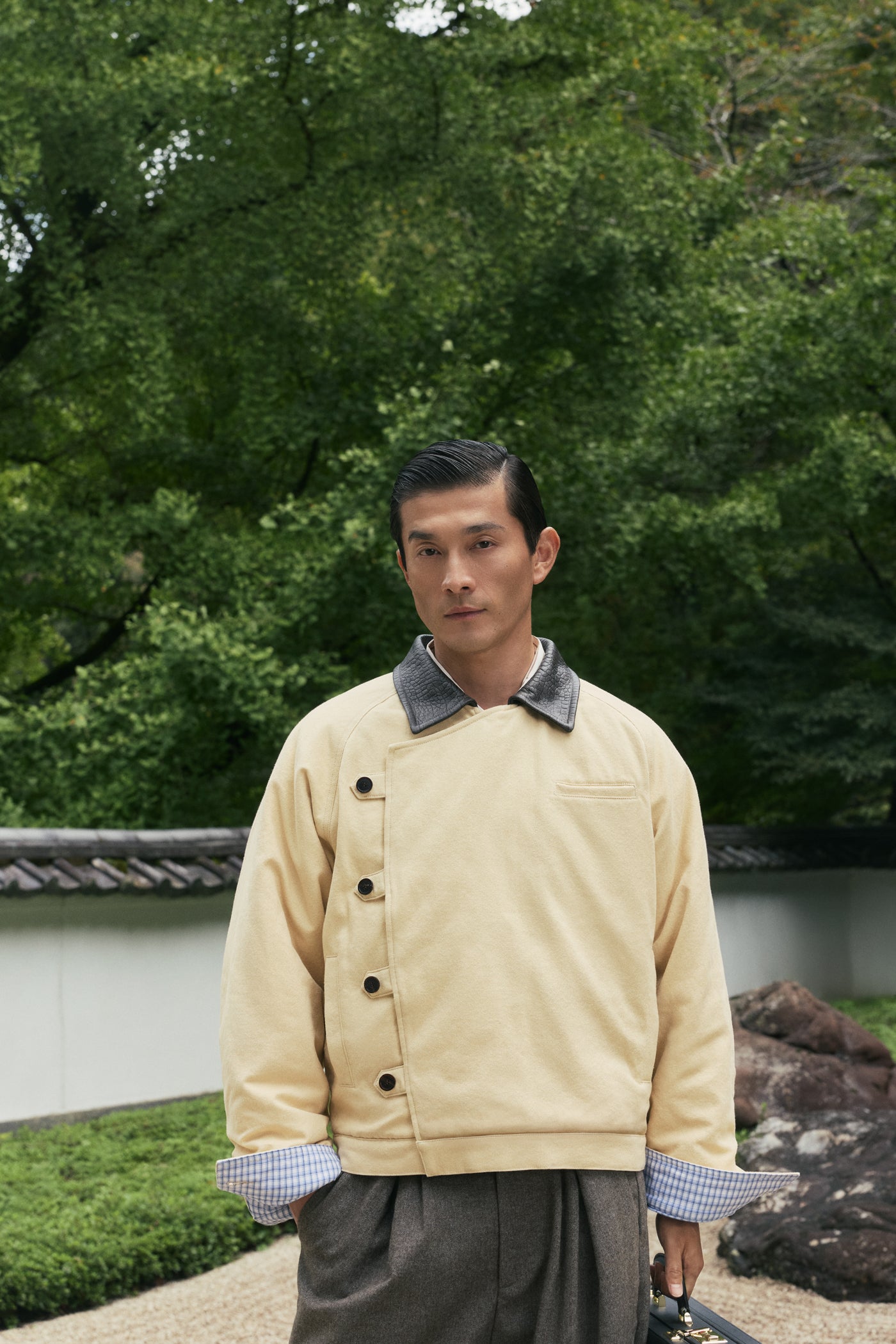 15oz Beige Canvas Workwear Jacket
