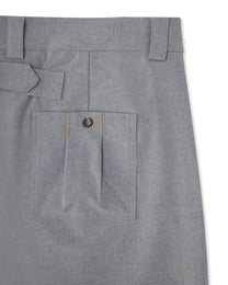 Gyokudō Grey Adjustable Suit Pants