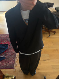 Black Kimono Blazer