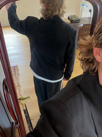 Black Kimono Blazer
