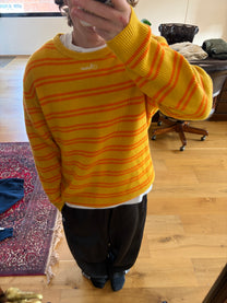 Yellow Striped Knit
