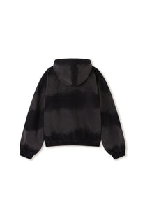 Shige Black Canvas Clasp Bomber Jacket