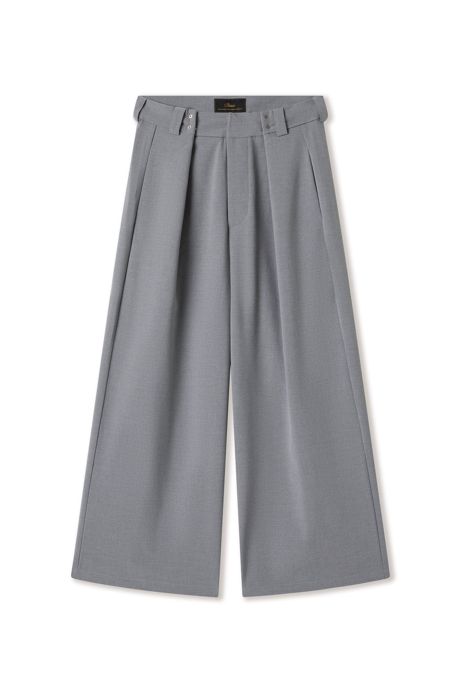 Gyokudō Grey Adjustable Suit Pants