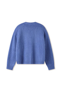 Kai Cobalt Blue Mohair Cardigan
