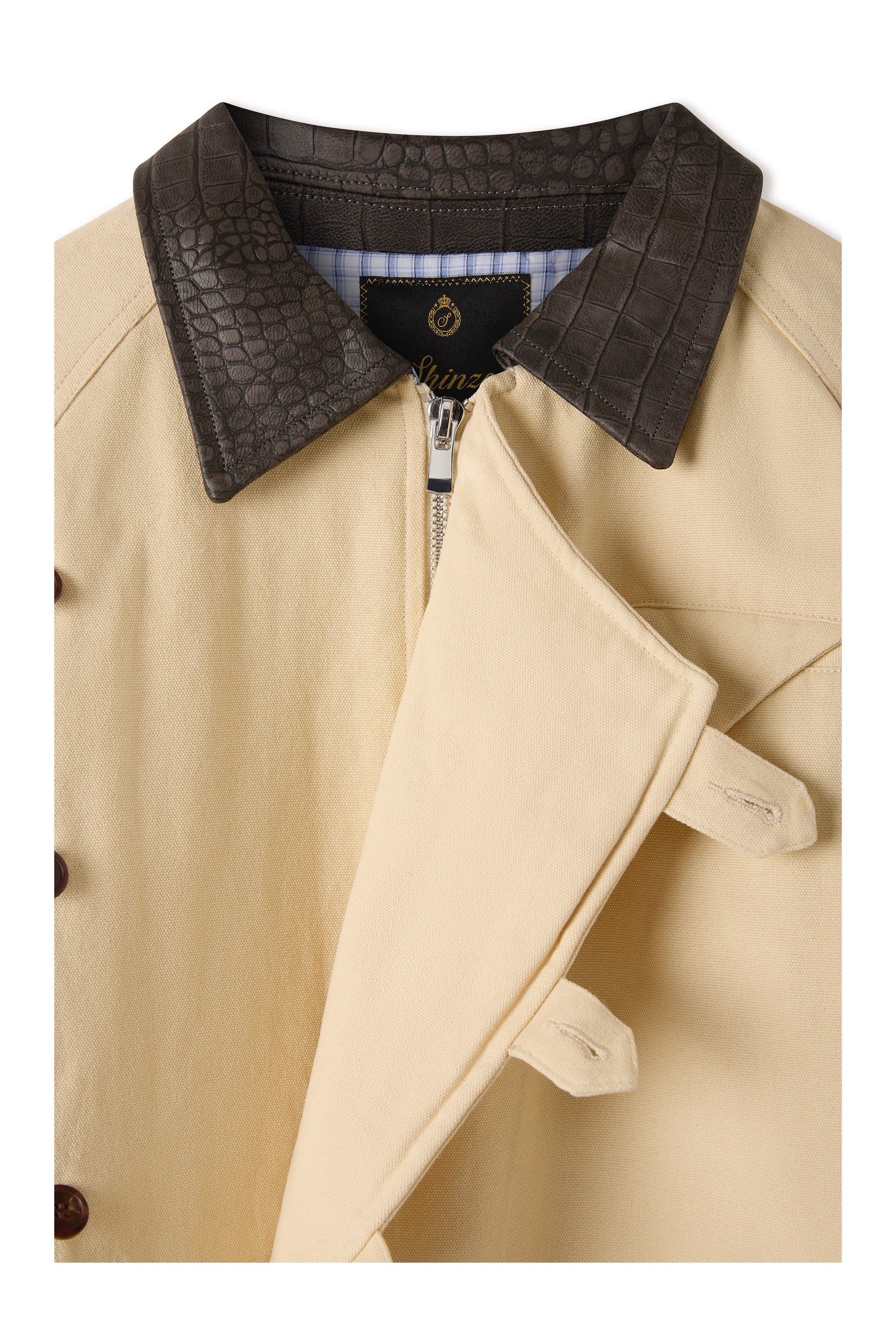 15oz Beige Canvas Workwear Jacket