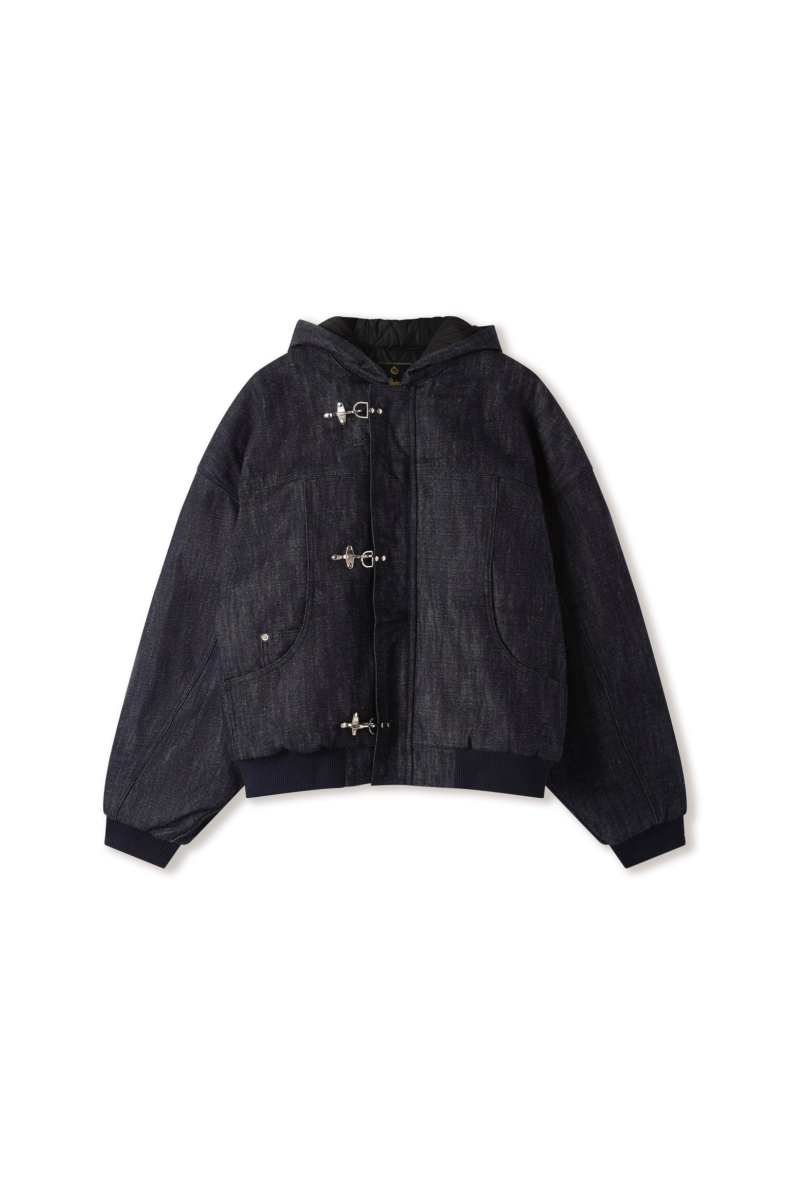 Okayama Blue Raw Denim Clasp Jacket