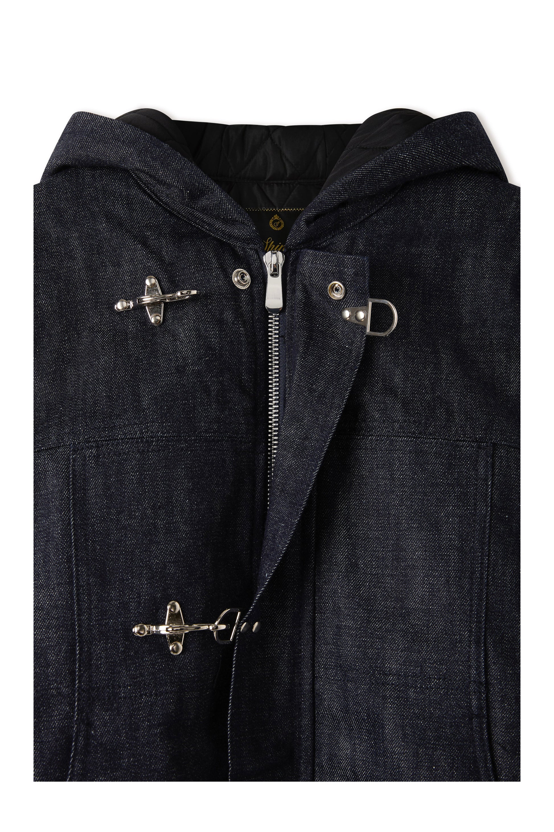 Okayama Blue Raw Denim Clasp Jacket