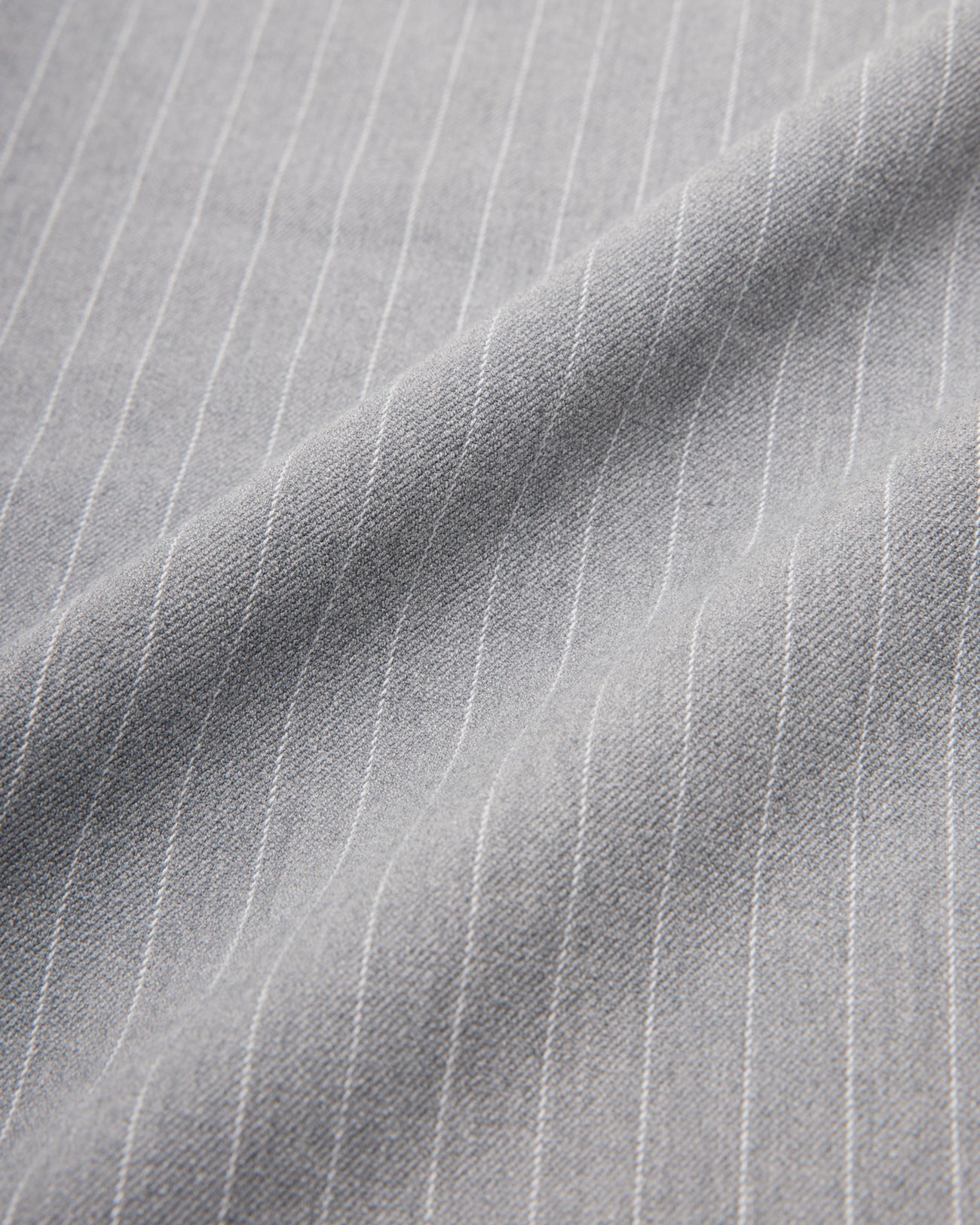 Ukiyo Grey Pleated Wide Leg Pinstripe Pants