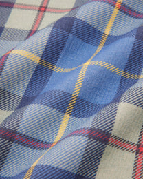 Pique Plaid Polo T-Shirt