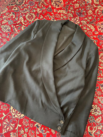 Black Kimono Blazer back